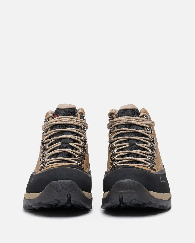 Roa Men's Boots Andreas Strap Boot in Camel Black