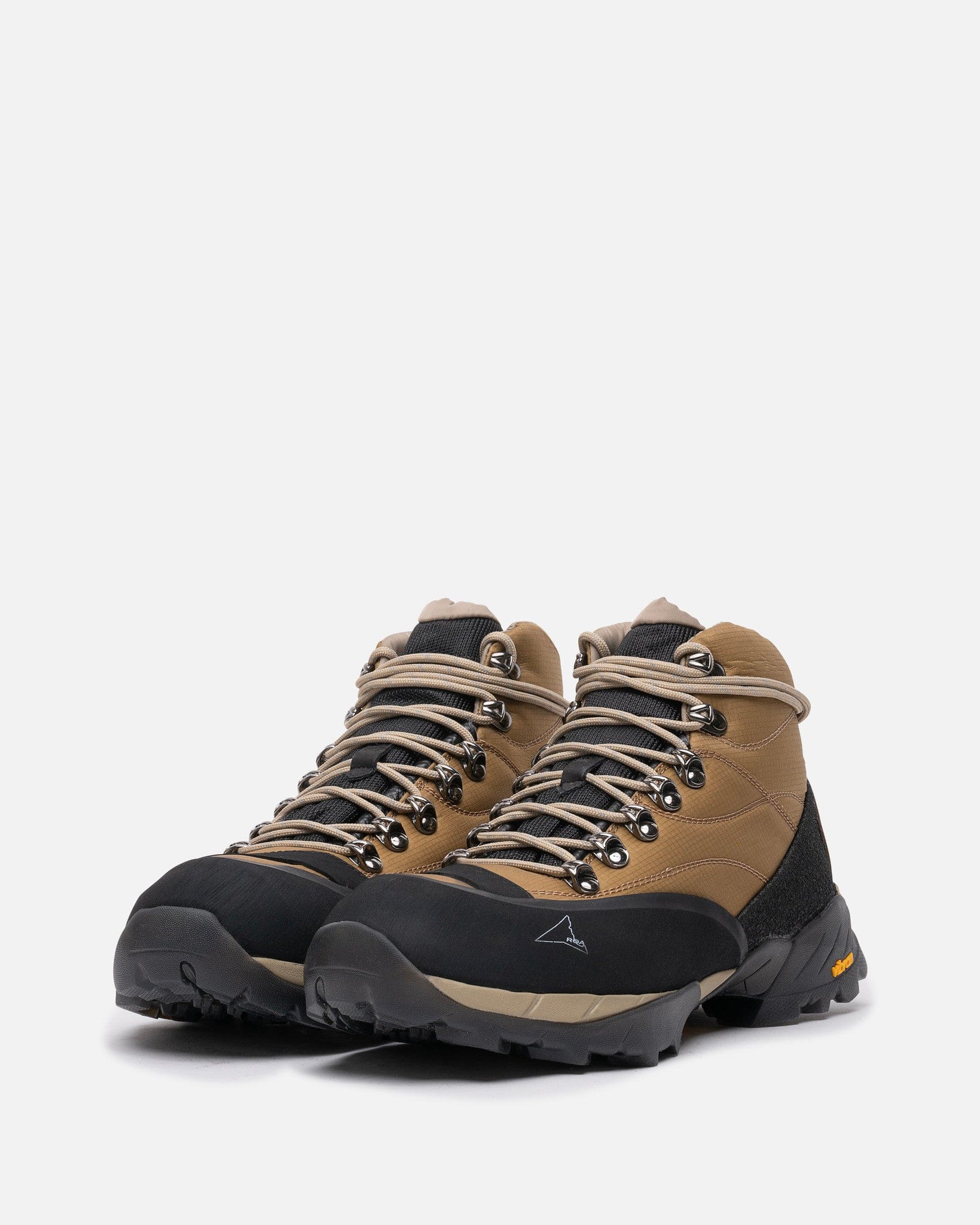 Roa Men's Boots Andreas Strap Boot in Camel Black