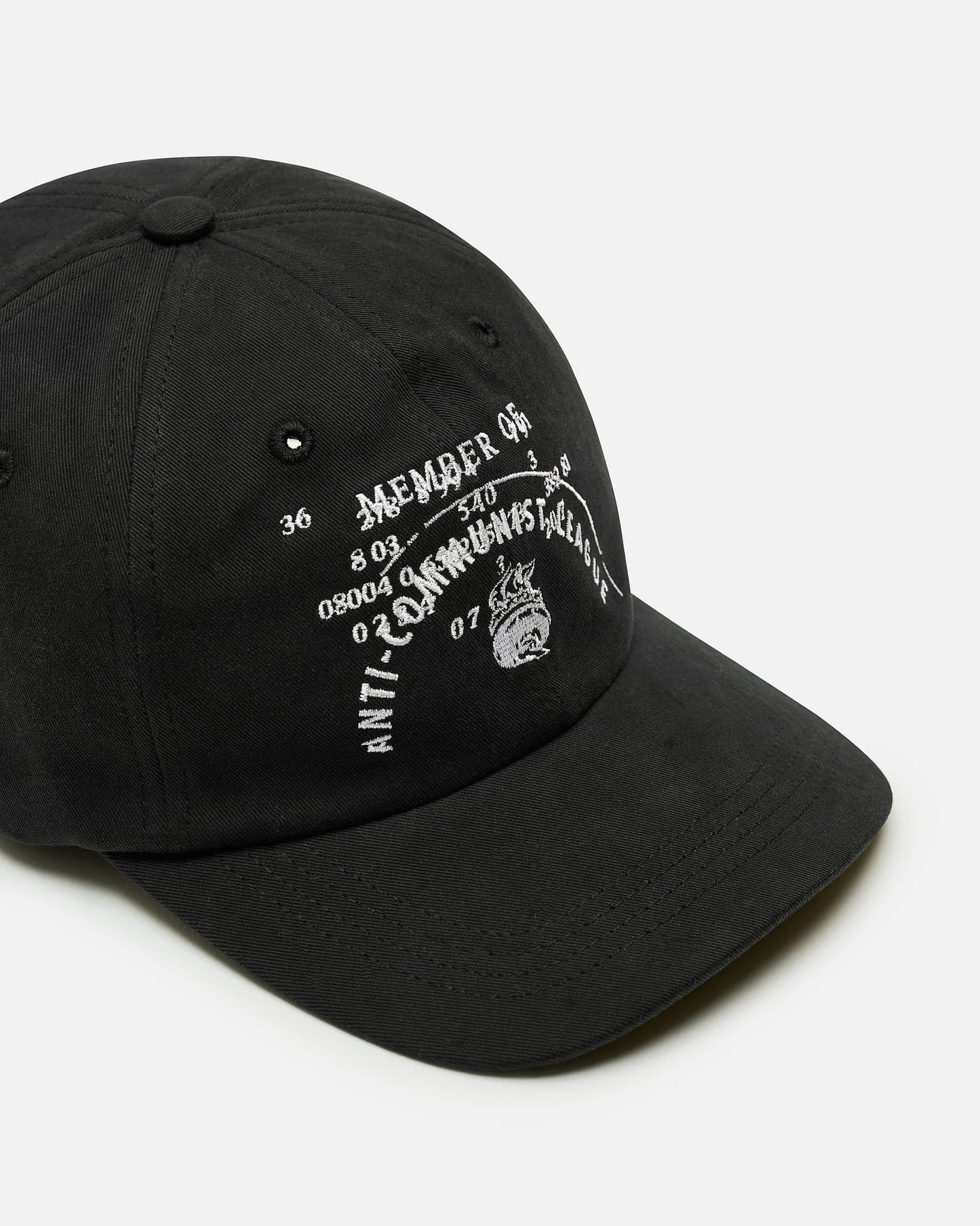 Enfants Riches Deprimes Men's Hats OS Anit-Communist League 6-Panel Hat in Black