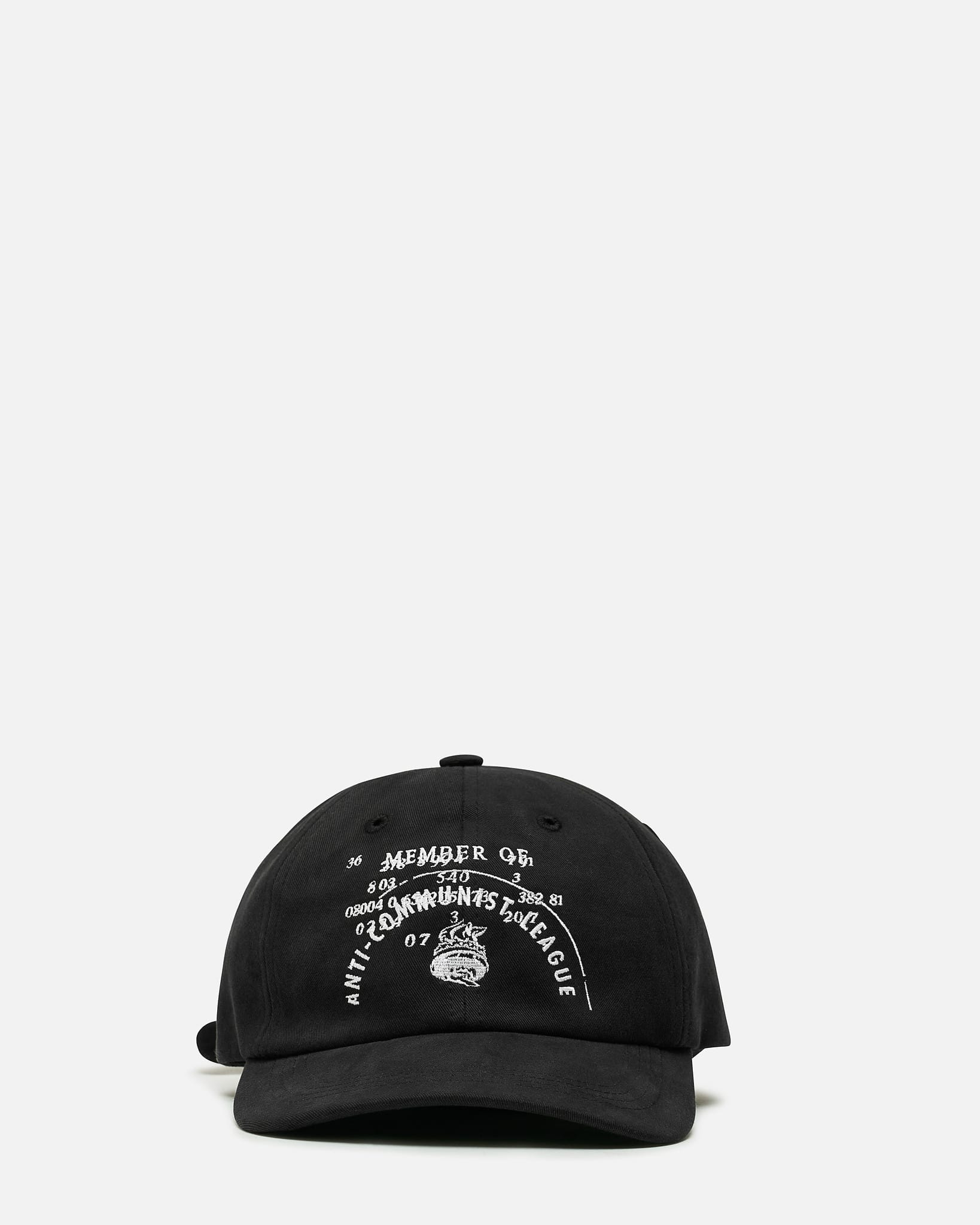Enfants Riches Deprimes Men's Hats OS Anit-Communist League 6-Panel Hat in Black