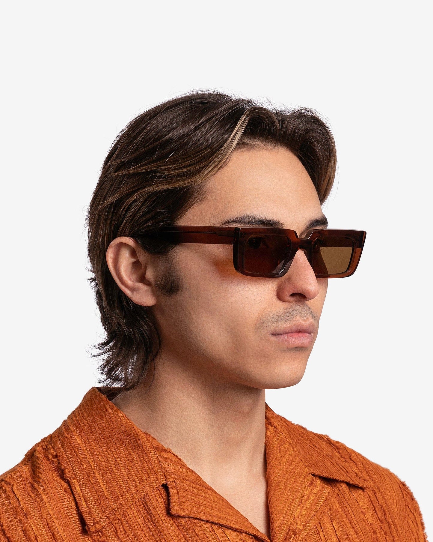 Séfr Eyewear Annua Sunglasses in Cognac