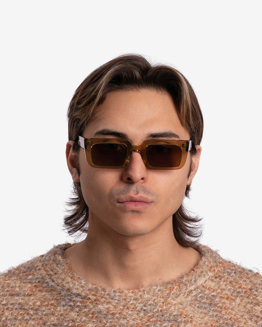 Séfr Eyewear Annua Sunglasses in Green Tea