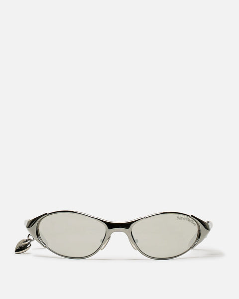 Apin Rimless Sunglasses in Antique Silver – SVRN