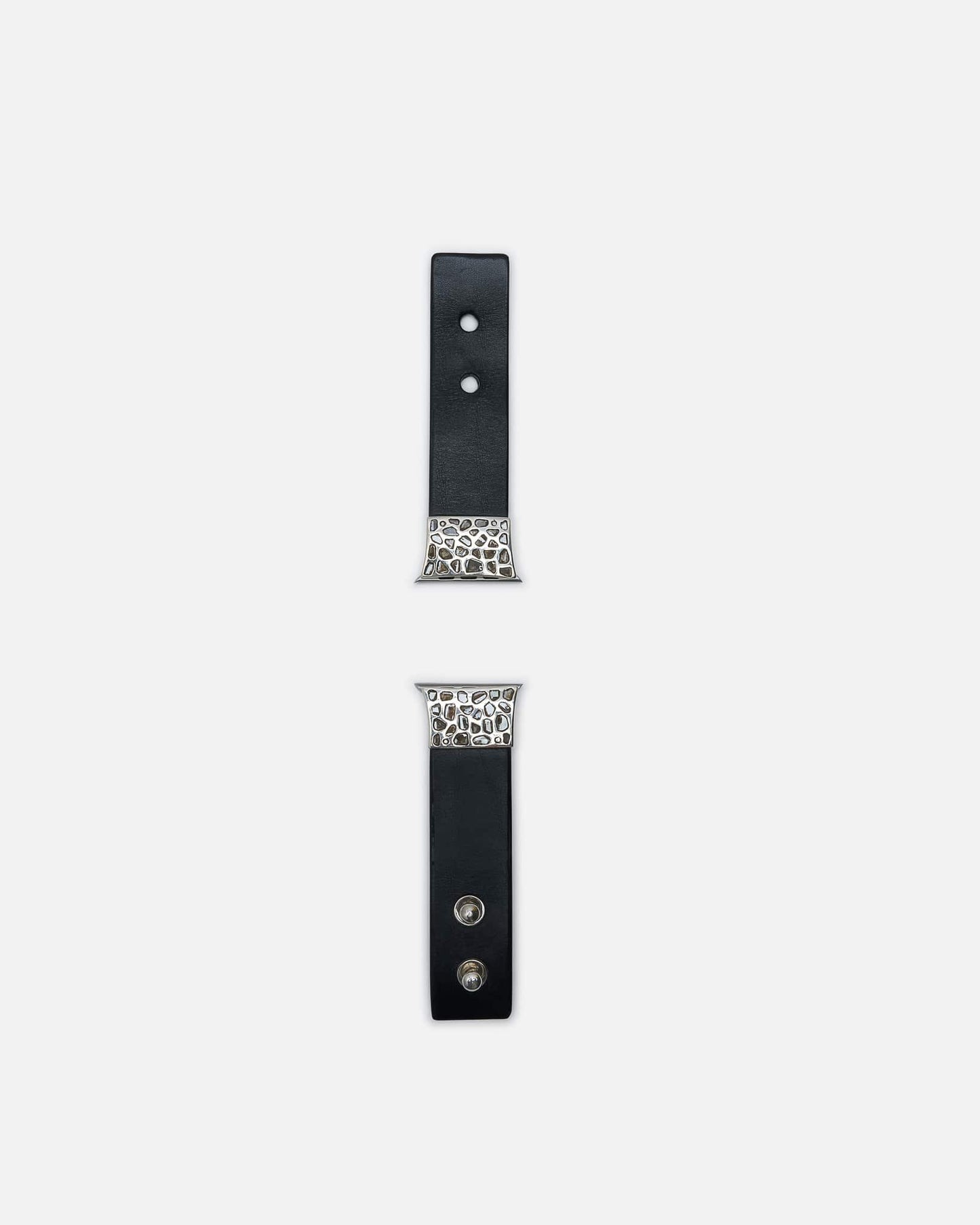 Parts of Four Jewelry S Apple Watch Bracelet Model 1 in 42-49mm / Wedge Strap / Mega Pavé / Studs / BLK, PA, DIA