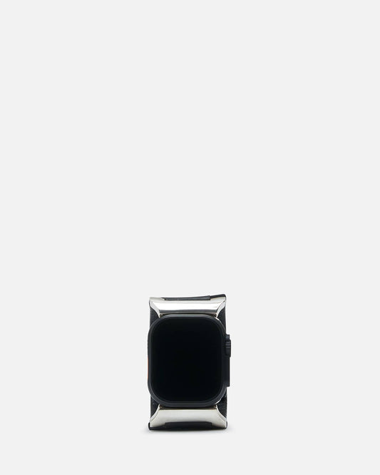 Parts of Four Jewelry S Apple Watch Bracelet Model 3 in 42-49mm / Hyper Strap / Studs / BLK, PA