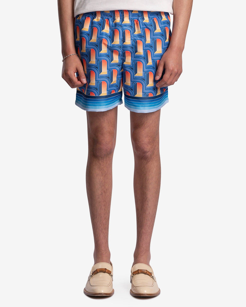 Louis Vuitton Men's Striped Swim Shorts