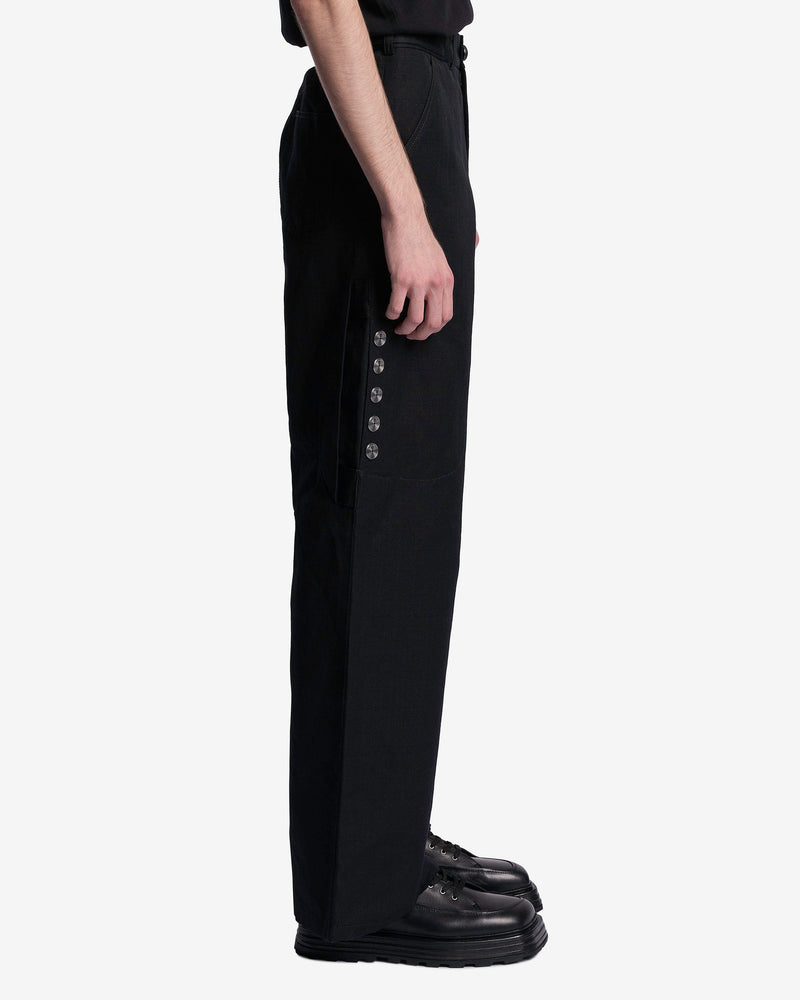 NAMACHEKO Men's Jeans Arjin Trousers in Black