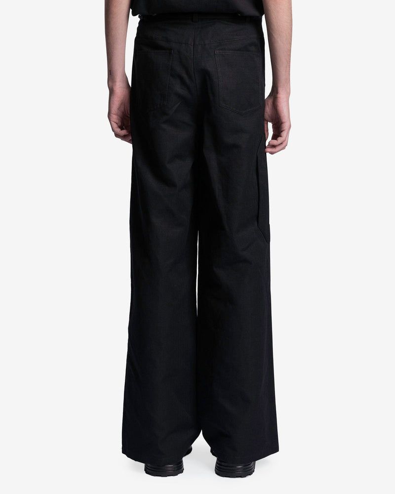 NAMACHEKO Men's Jeans Arjin Trousers in Black