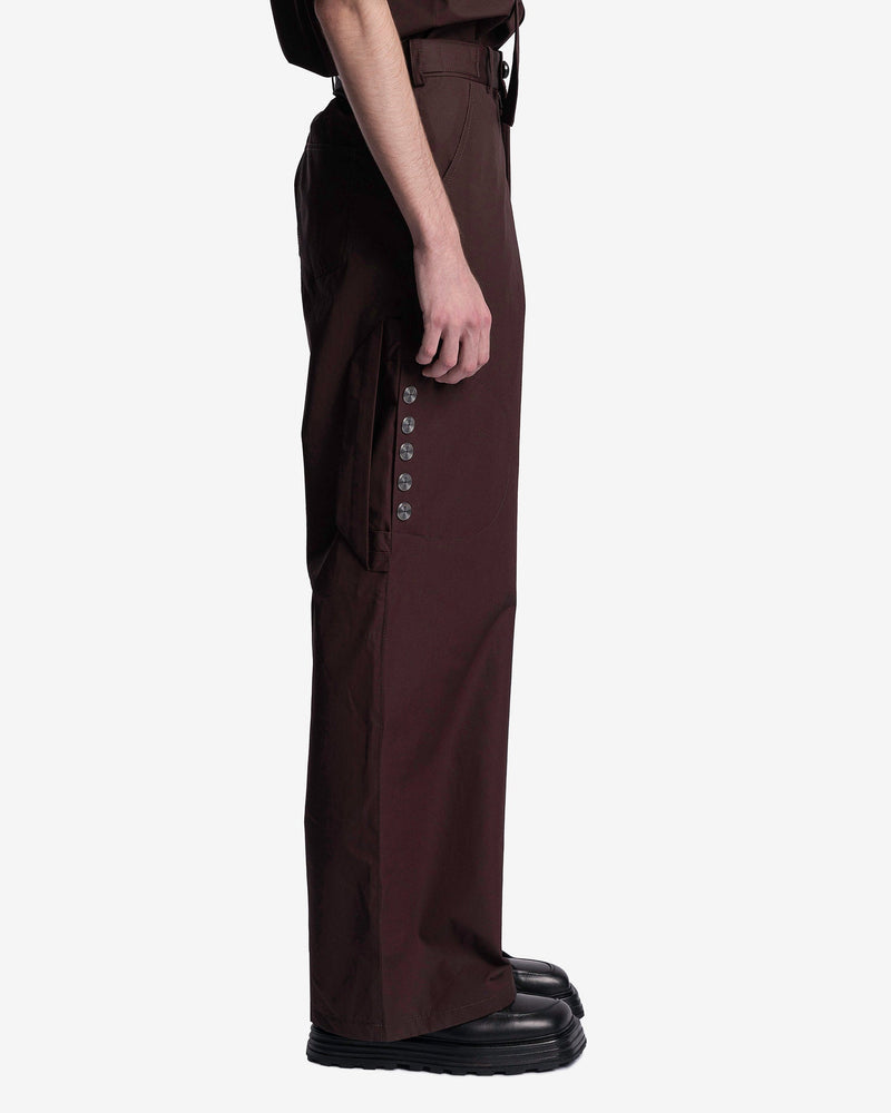 直売半額 NAMACHEKO 20AW THORWALDZIGZAG TROUSERS メンズ