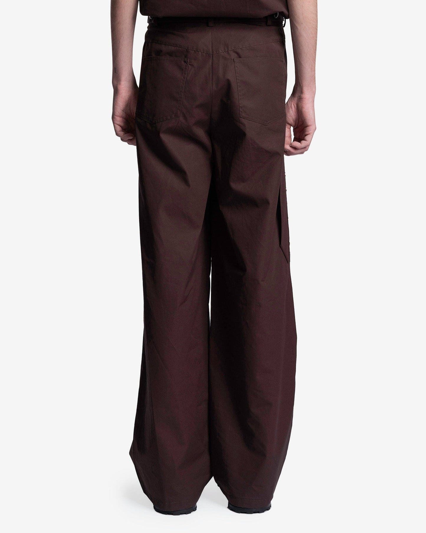 NAMACHEKO Men's Pants Arjin Trousers in Ganache