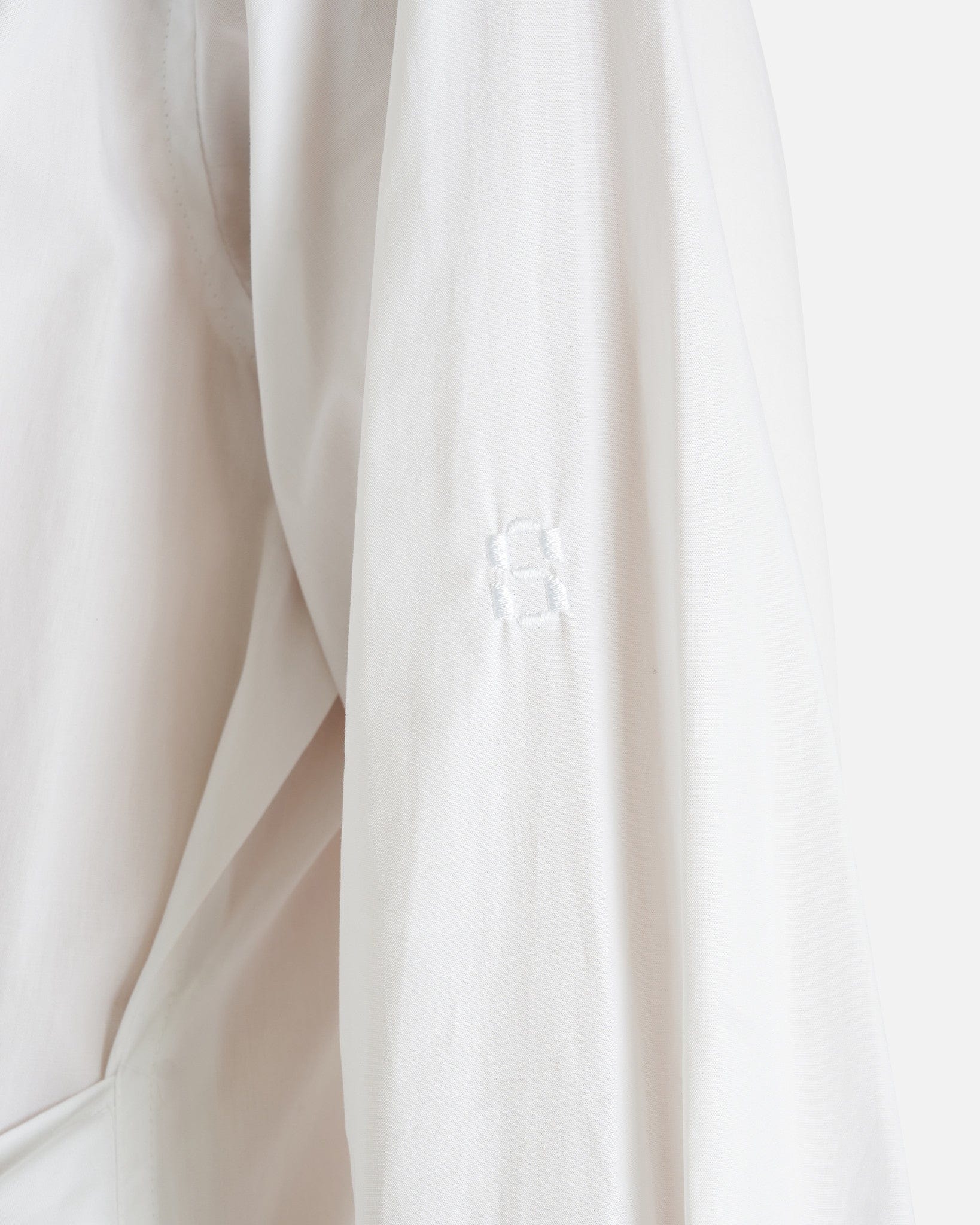 Simkhai Women Dresses Augustina Long Sleeve Tie Waist Shirt Dress in White