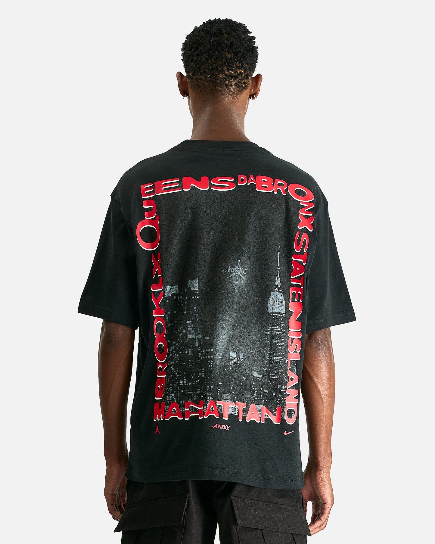 JORDAN Men's T-Shirts Awake NY T-Shirt in Black