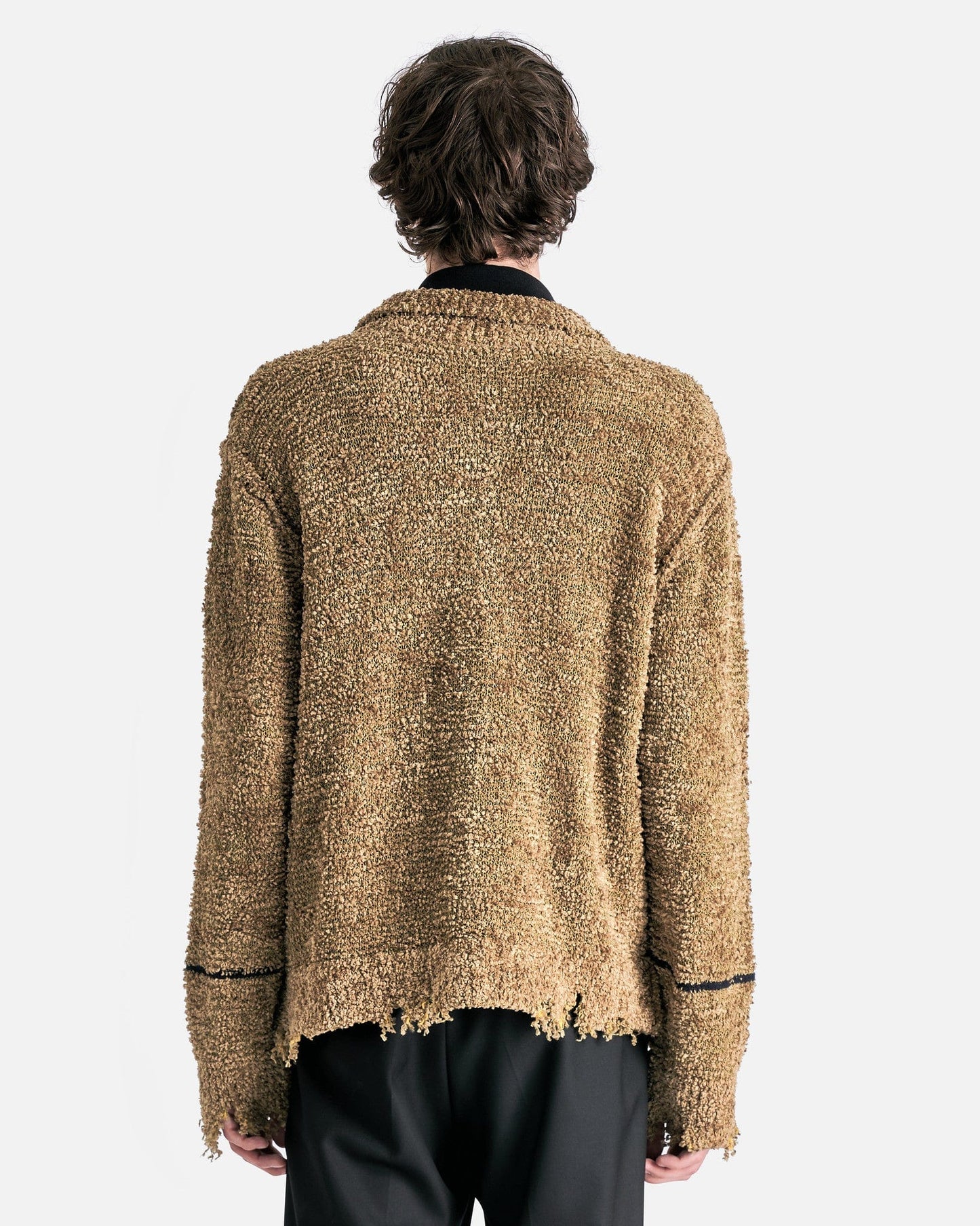 NAMACHEKO Men Sweaters Axån Cardigan in Olive