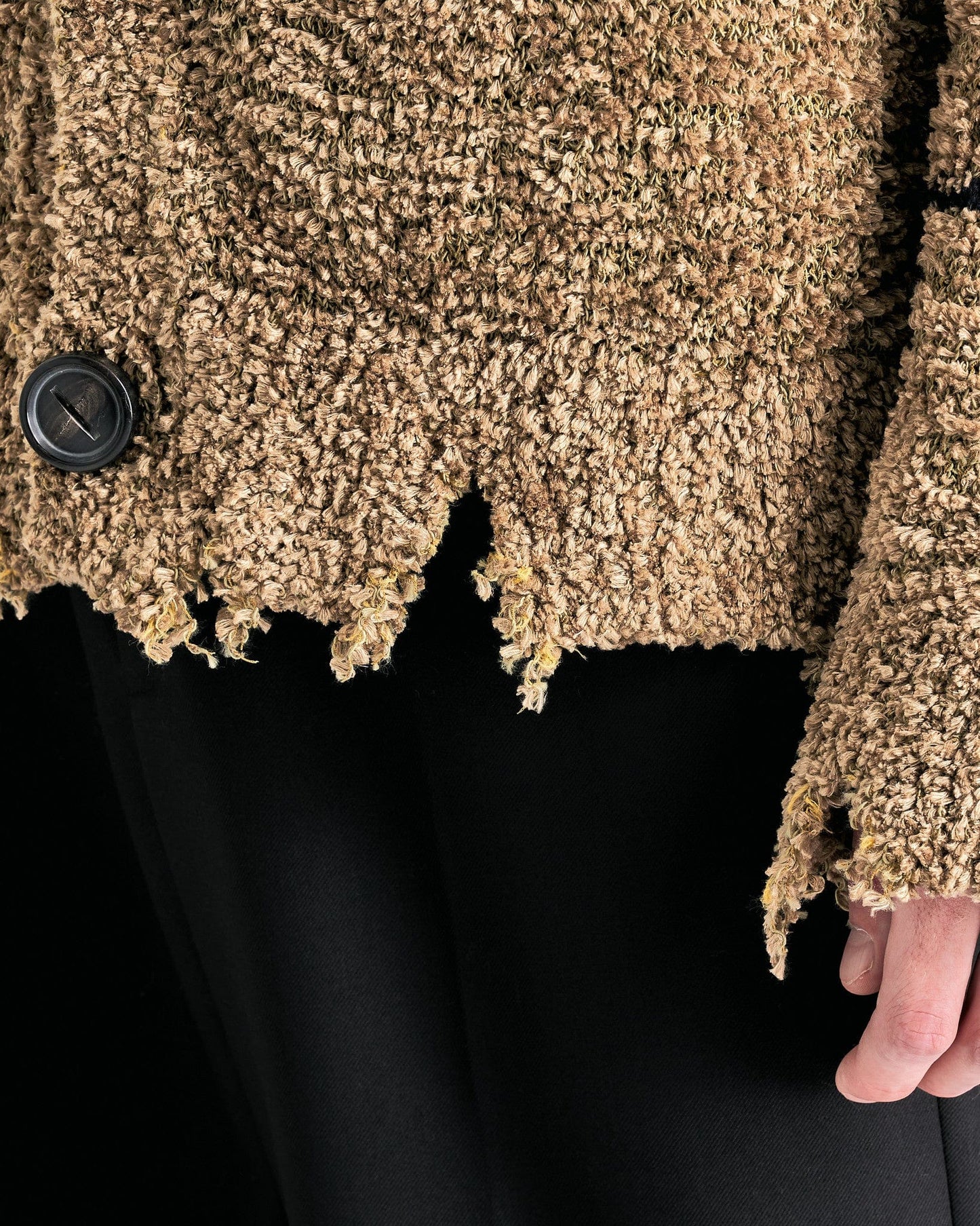 NAMACHEKO Men Sweaters Axån Cardigan in Olive