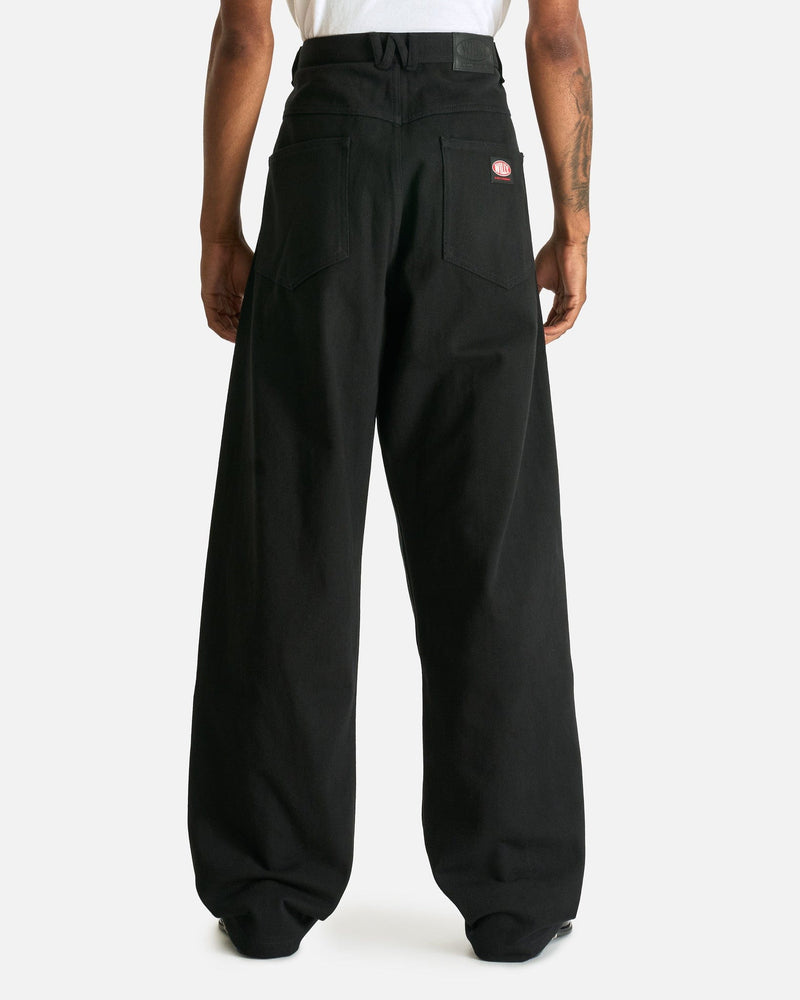 Willy Chavarria Men's Pants Bad Boy Jean in Black Denim