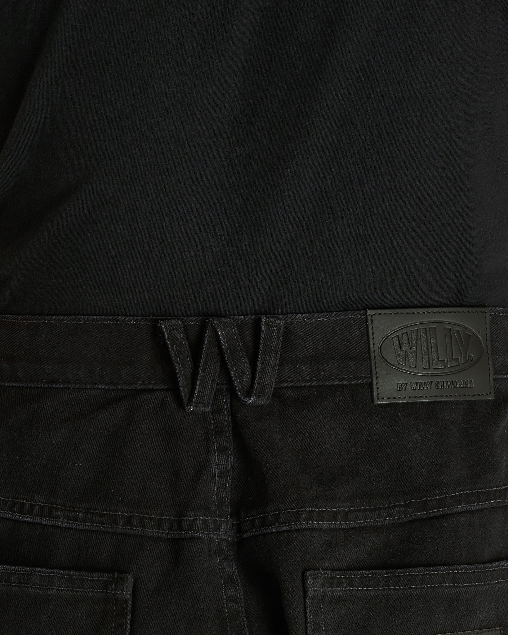 Willy Chavarria Men's Jeans Bad Boy Jeans in Black