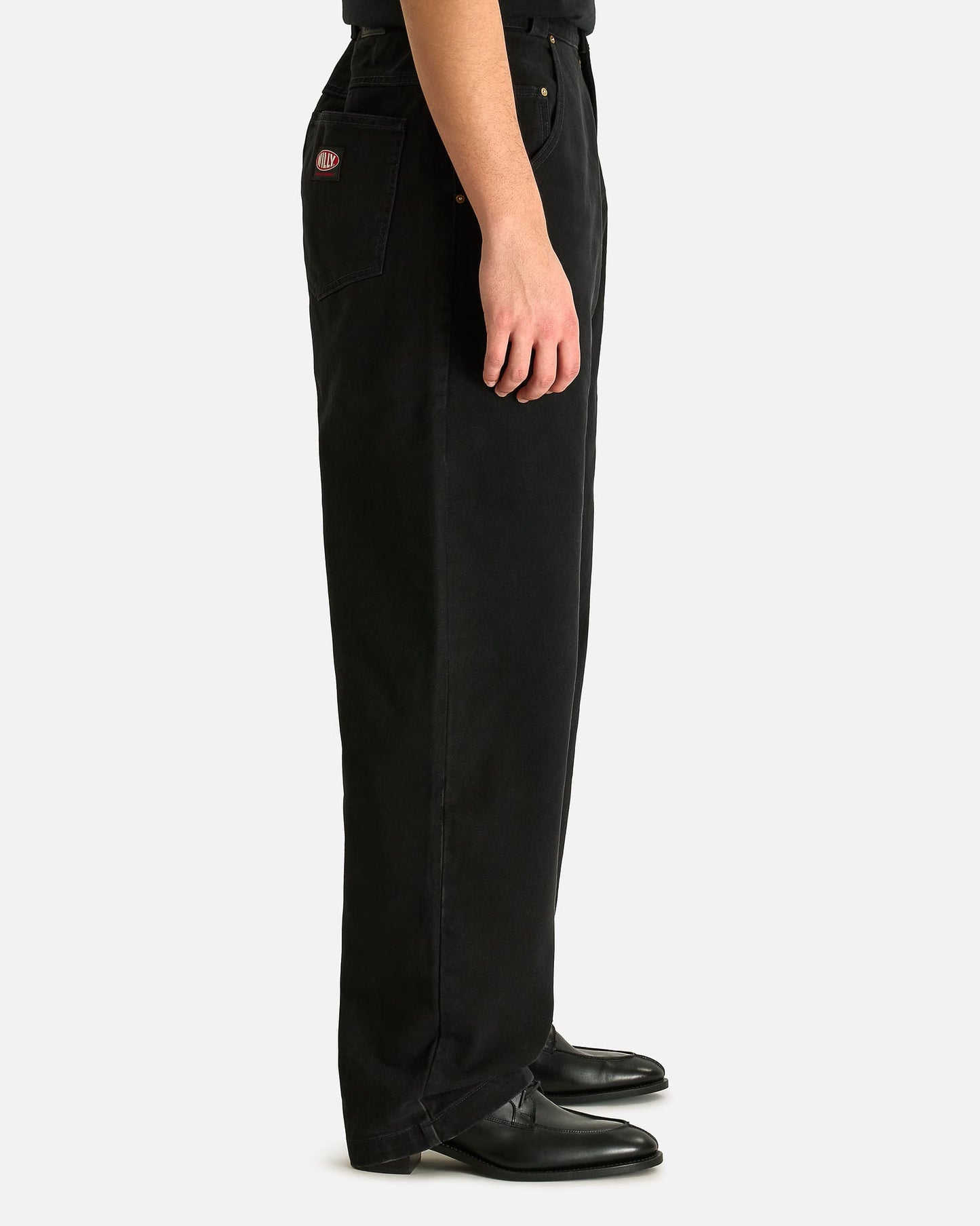 Willy Chavarria Men's Jeans Bad Boy Jeans in Black