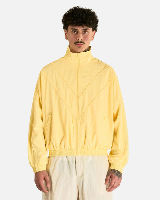 Willy Chavarria Men's Jackets Bad Boy Track Jacket in Butter