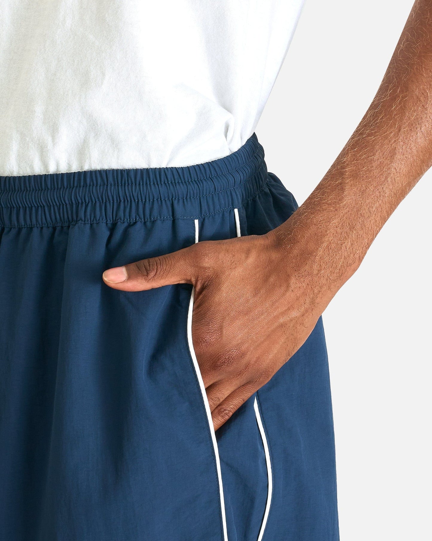 Willy Chavarria Men's Pants Bad Boy Track Pant in Prussian Blue