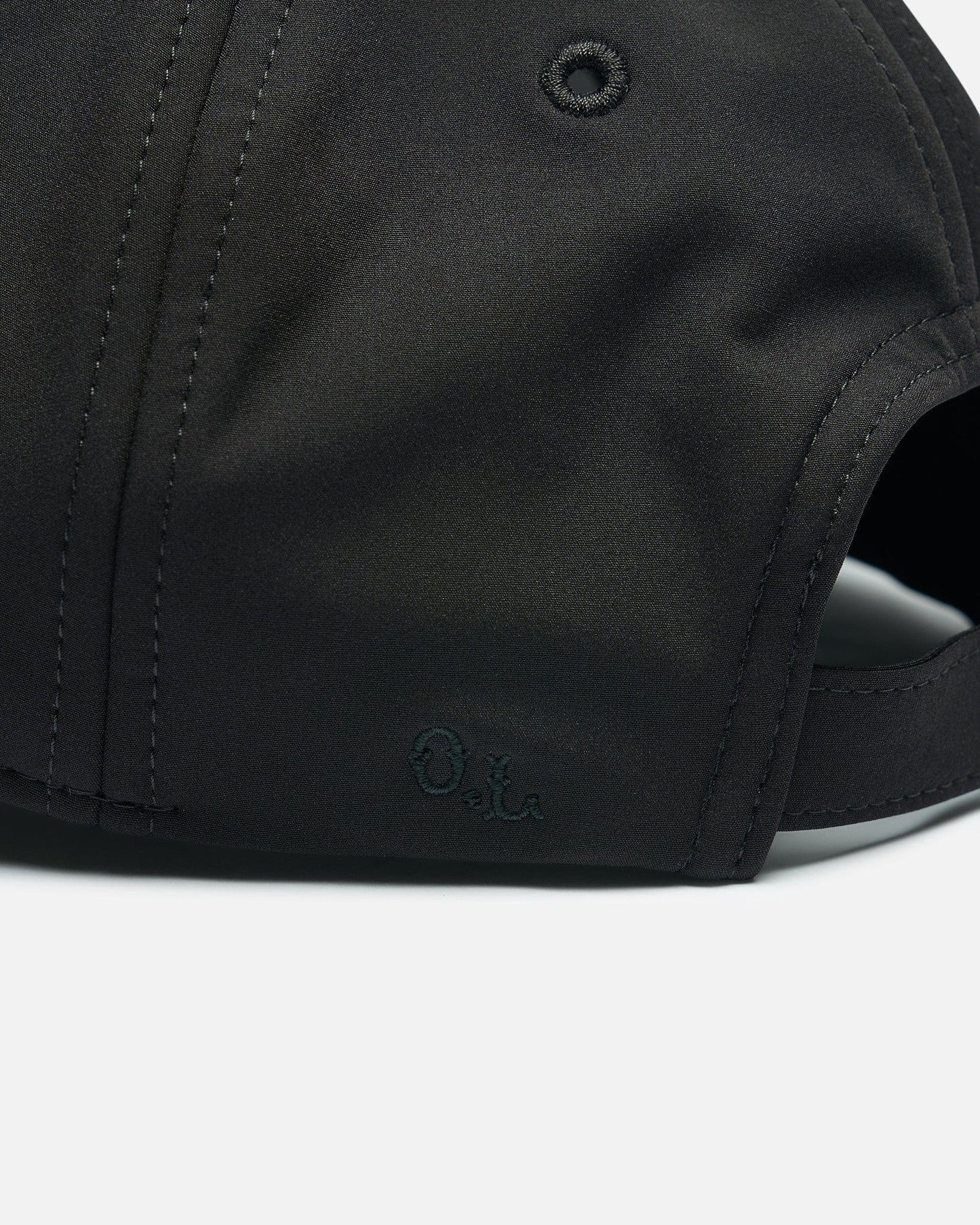 Our Legacy Men's Hats OS Ballcap in Pitch Black Muted Scuba