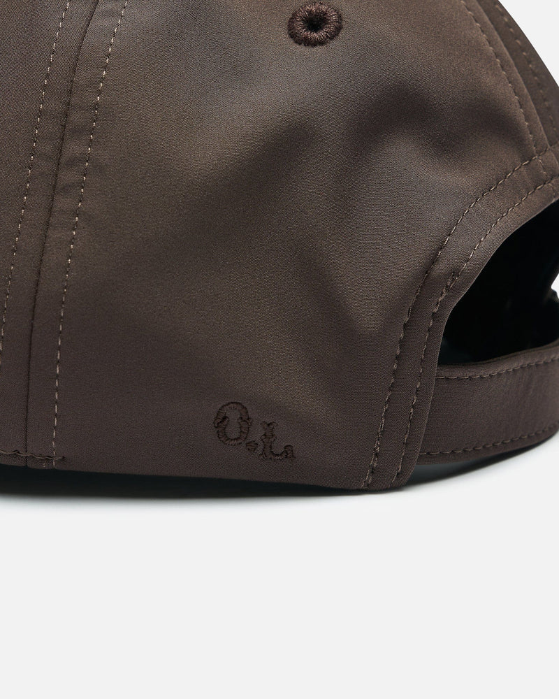 Our Legacy Men's Hats OS Ballcap in Rust Brown Muted Scuba