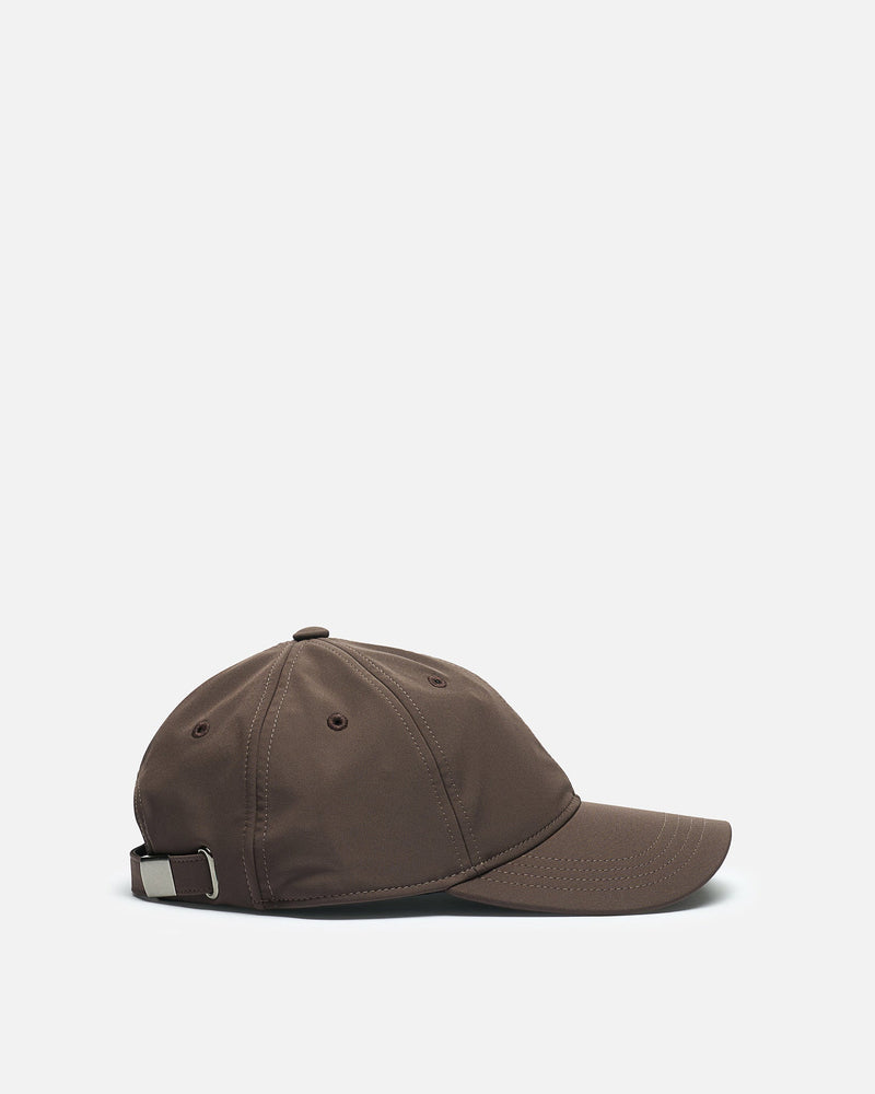 Our Legacy Men's Hats OS Ballcap in Rust Brown Muted Scuba
