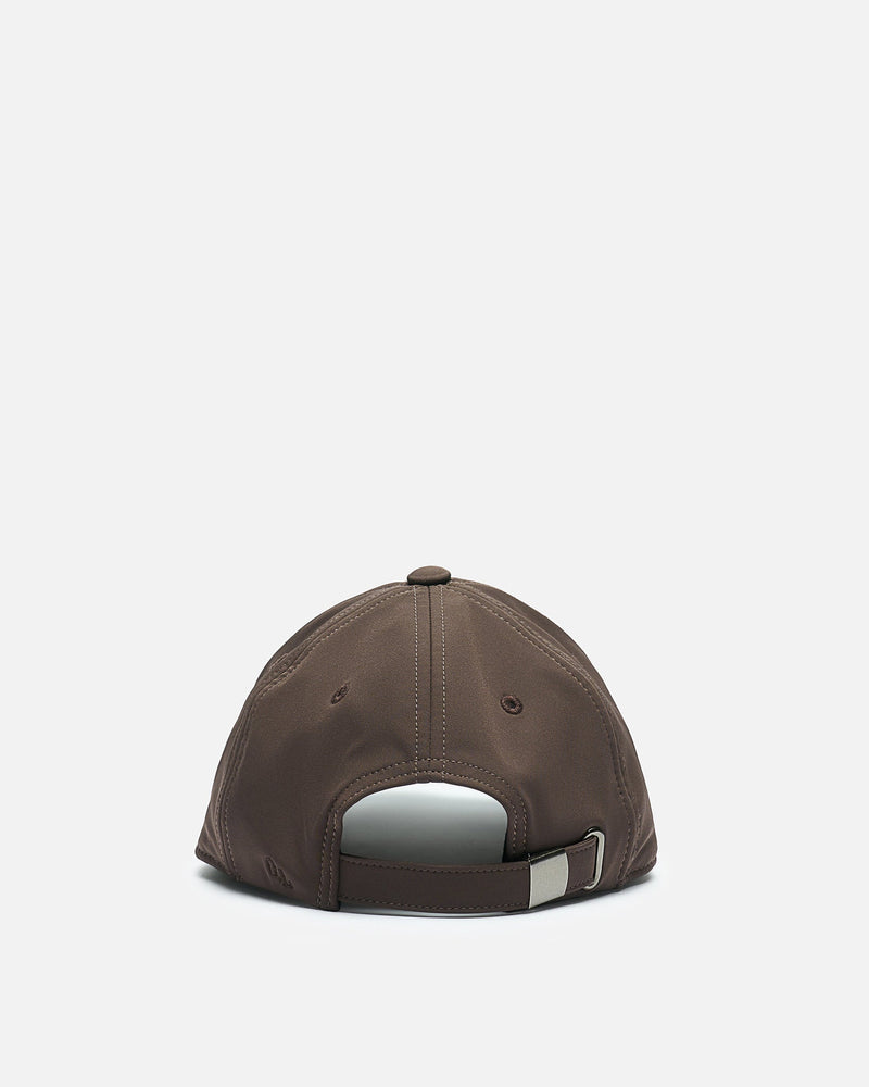 Our Legacy Men's Hats OS Ballcap in Rust Brown Muted Scuba