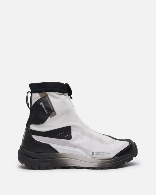 11 by Boris Bidjan Saberi Men's Sneakers Bamba 2 High GTX Boot in Black/White