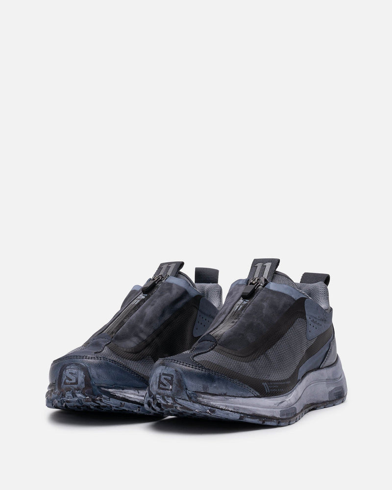 11 by Boris Bidjan Saberi Men's Sneakers Bamba 2 Low in Black Dye