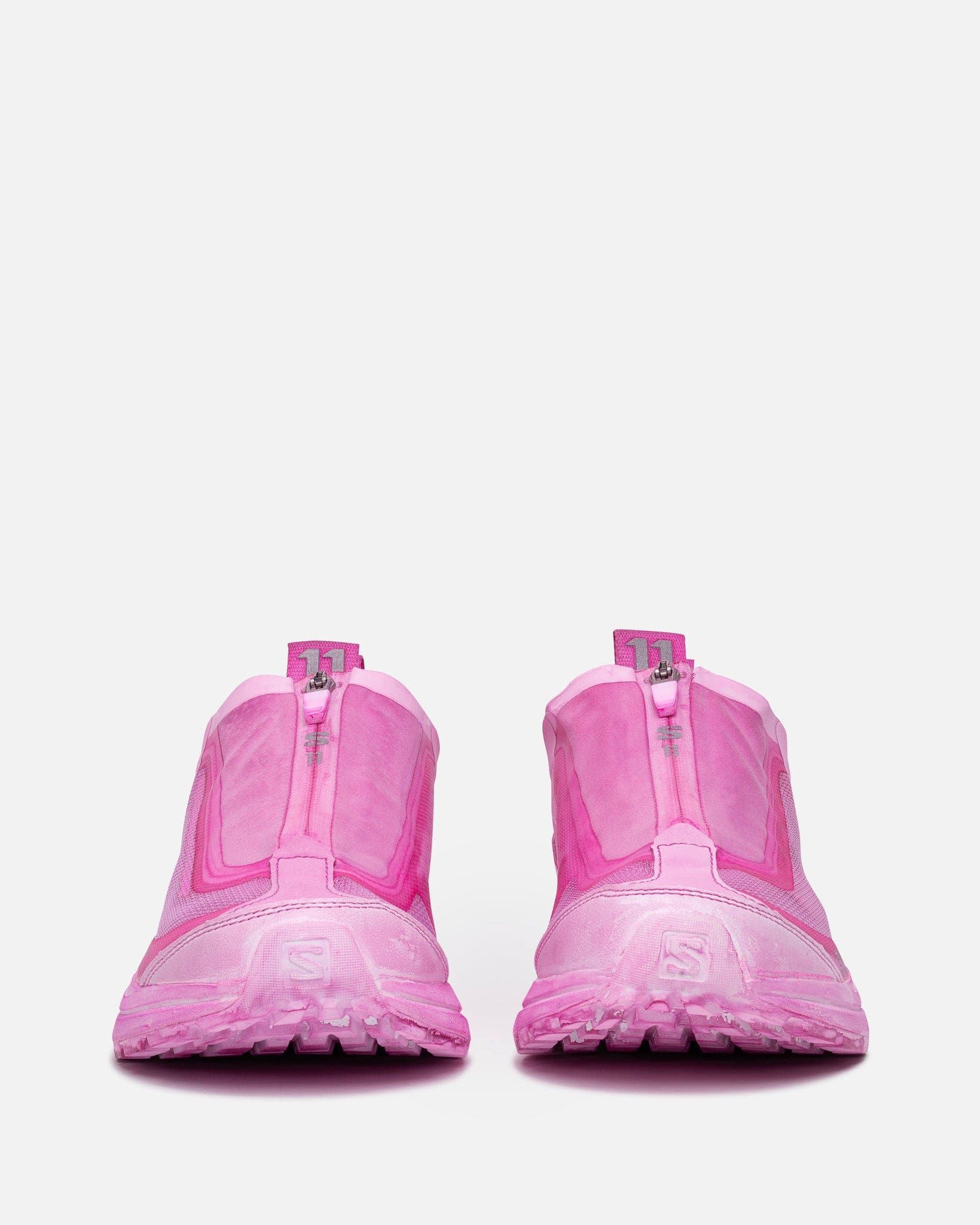 11 by Boris Bidjan Saberi Men's Sneakers Bamba 2 Low in Pink Panther
