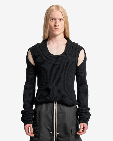 Rick Owens 21fw BANANA LS / バナナ ロングスリーブ banana-ls-in-black-men-s-
