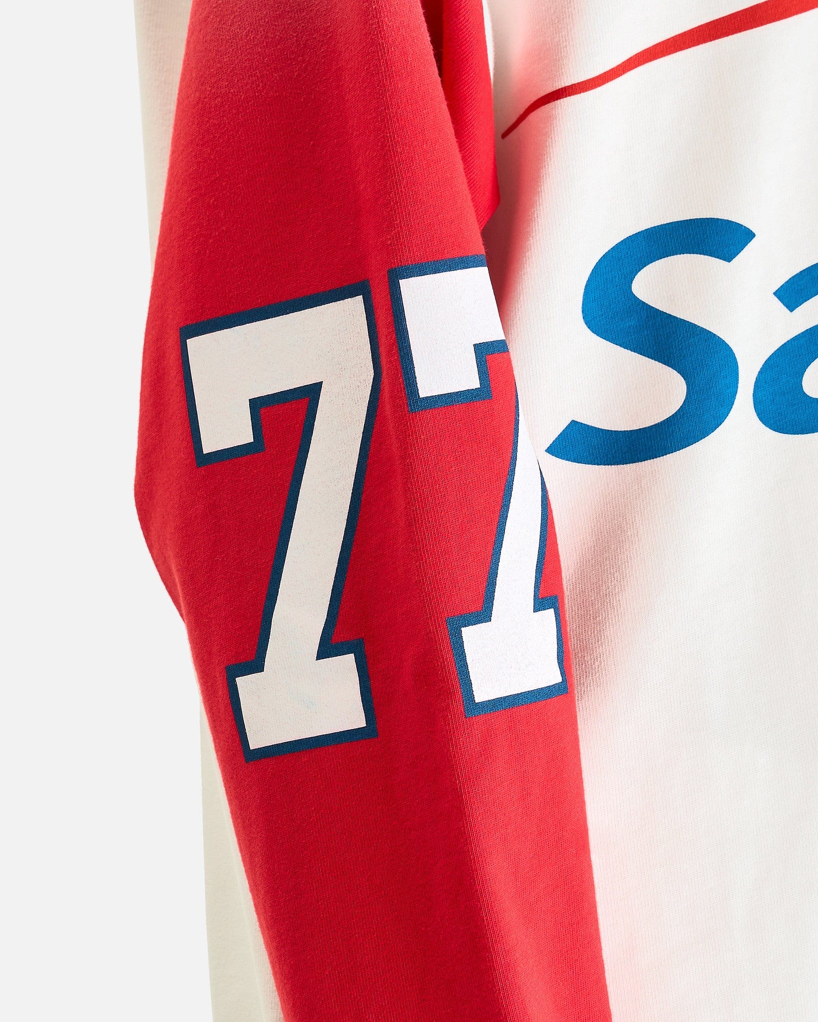 Satoshi Nakamoto Men's Tops Bank of Satoshi Jersey in White/Red