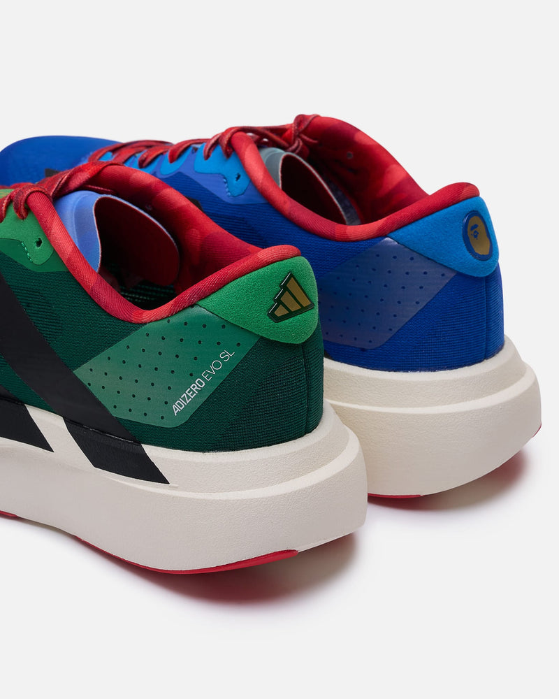 Adidas Men's Sneakers BAPE x adidas Adizero Evo SL "Blue Green"