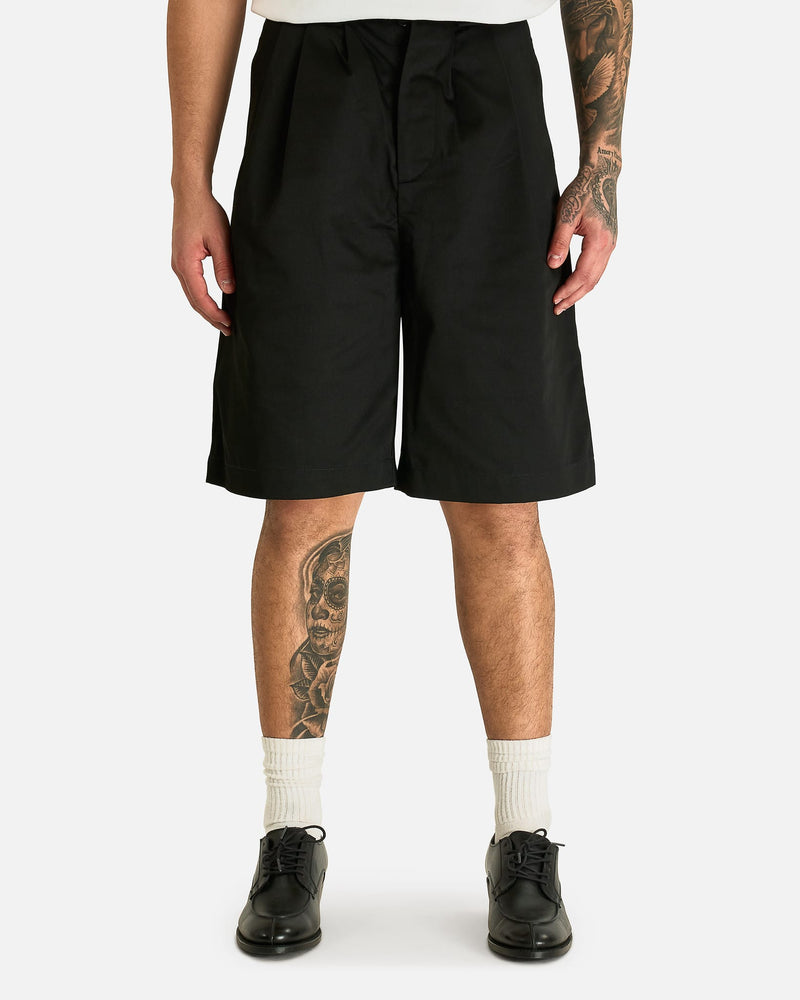 Willy Chavarria Men's Shorts Barracho Short in Black