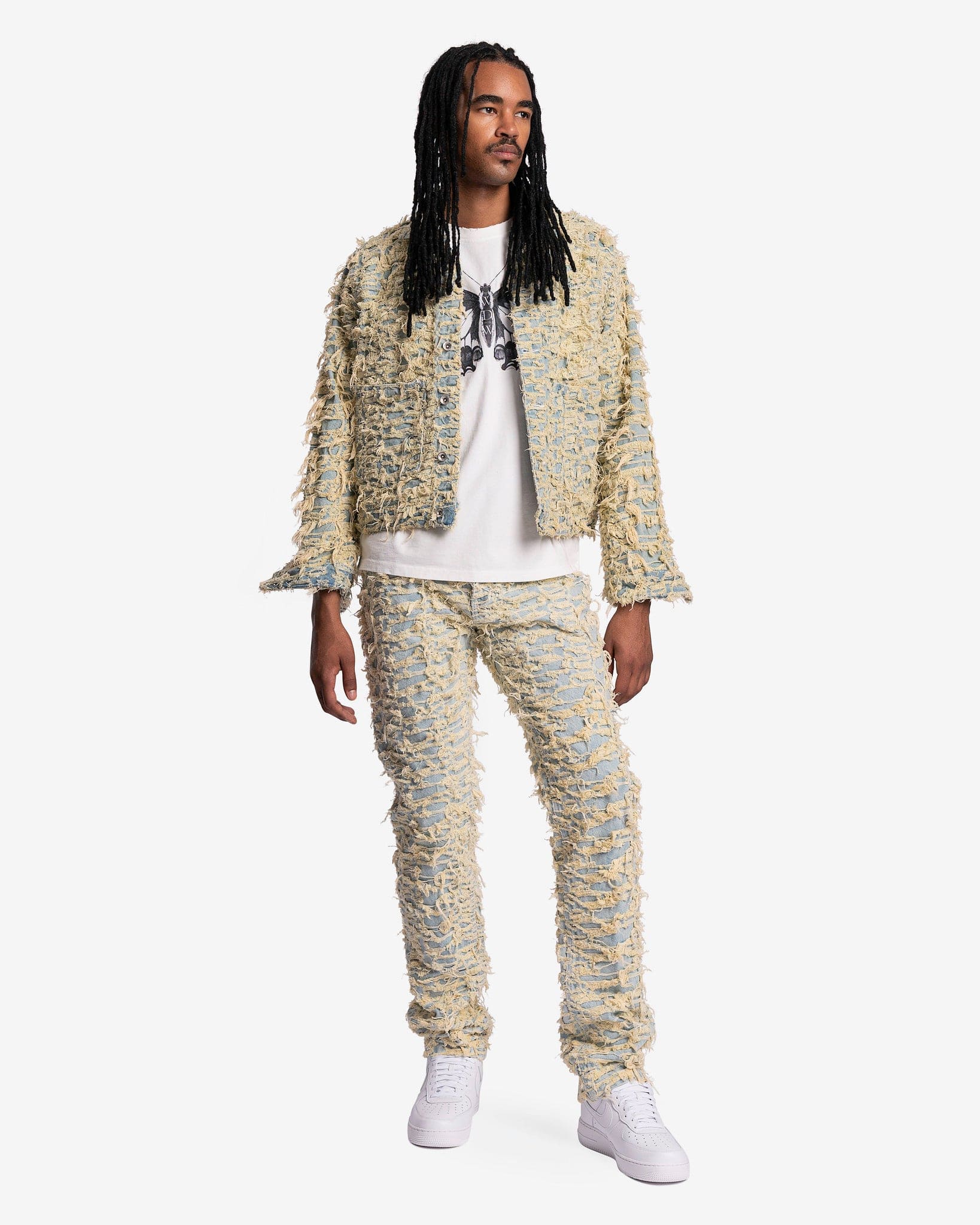 Who Decides War Men's Jackets Barren Thread Jacket in Golden