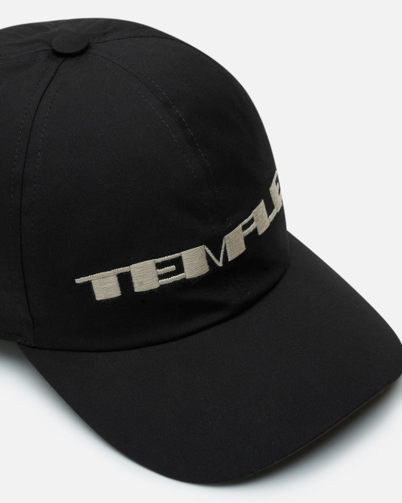 Rick Owens DRKSHDW Men's Hats Baseball Cap in Black/Pearl