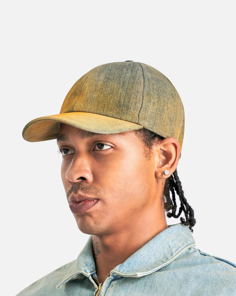 Rick Owens DRKSHDW Men's Hats Baseball Cap in Sky/Orange Degrade