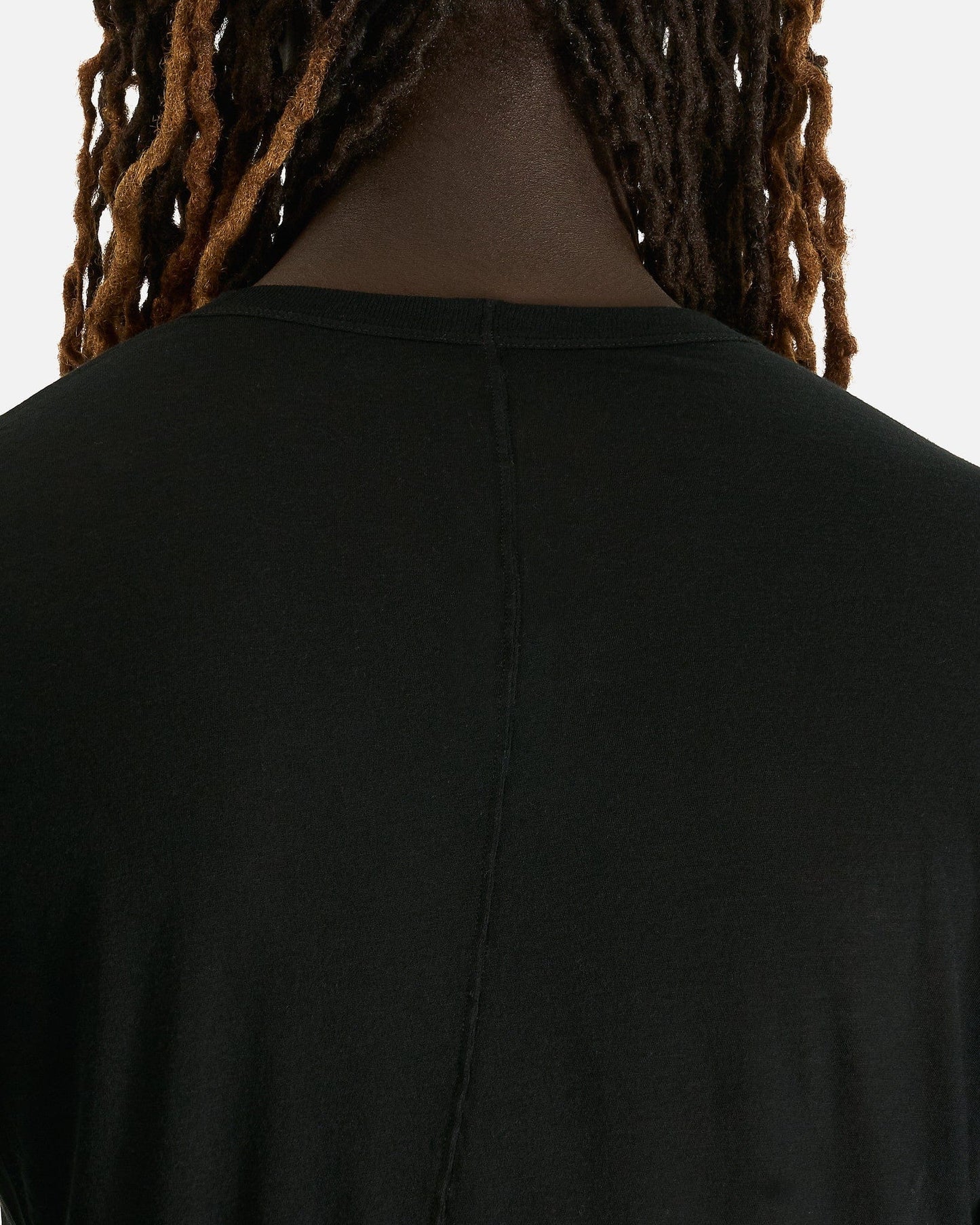 Rick Owens Men's Shirts Basic LS T in Black