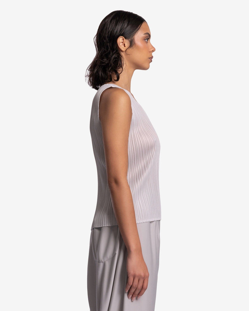 Basics Tank Top in Gray by Pleats Please Issey Miyake – Idlewild