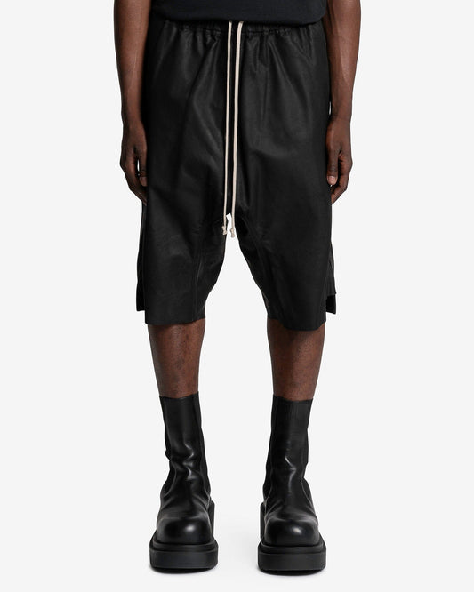 Rick Owens Men's Shorts Basket Swingers in Black