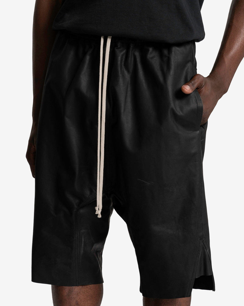 Rick Owens Men's Shorts Basket Swingers in Black