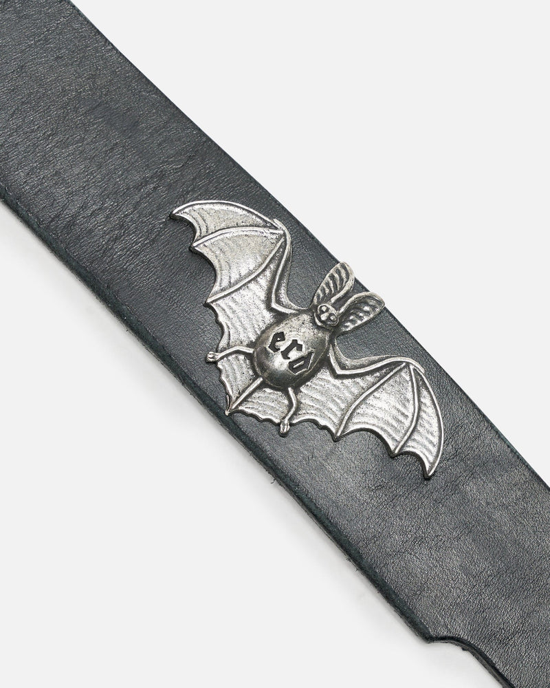 Enfants Riches Deprimes Leather Goods Bat Stud Texas Serenade Belt in Black