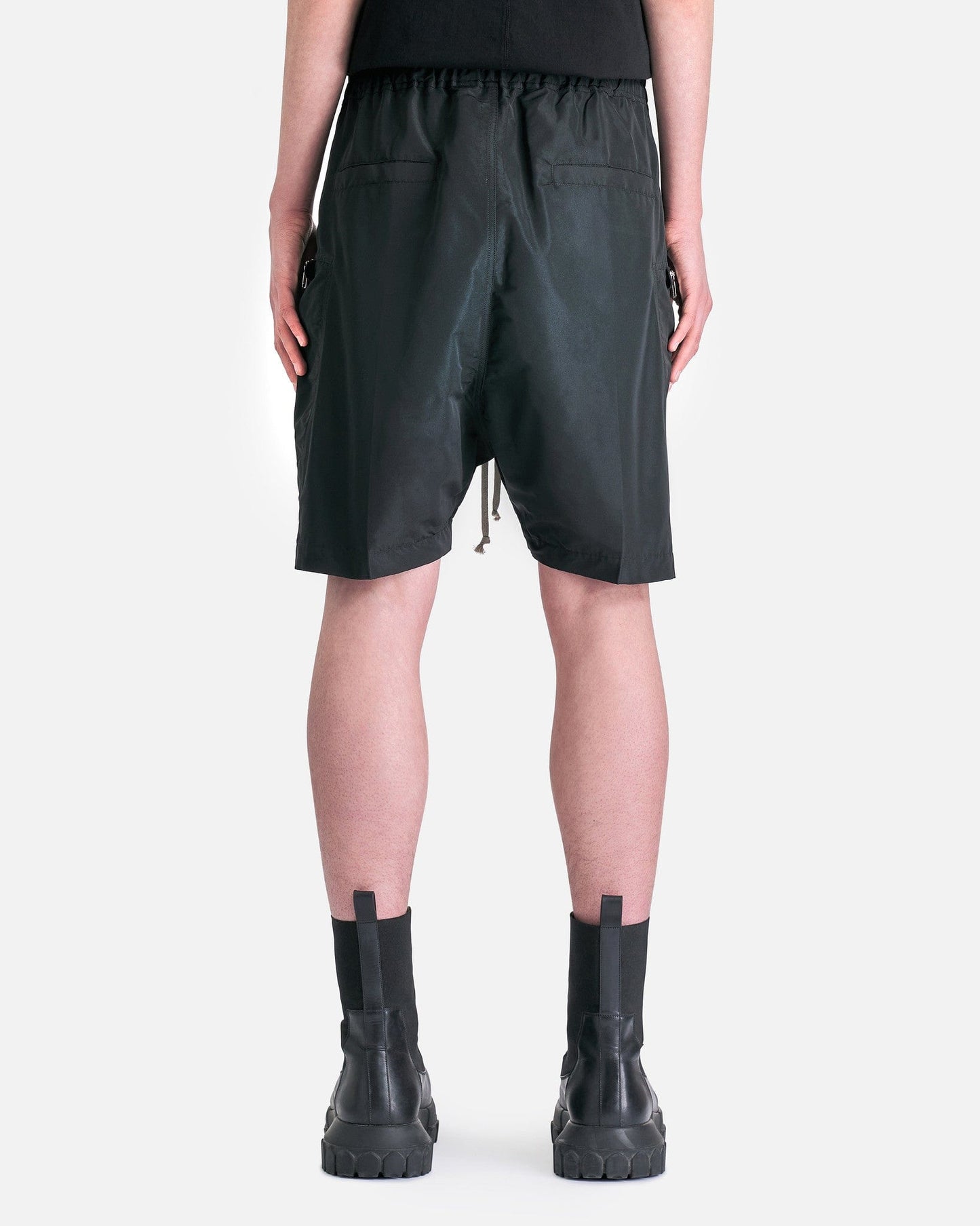 Rick Owens Men's Shorts Bauhaus Bela Shorts in Black