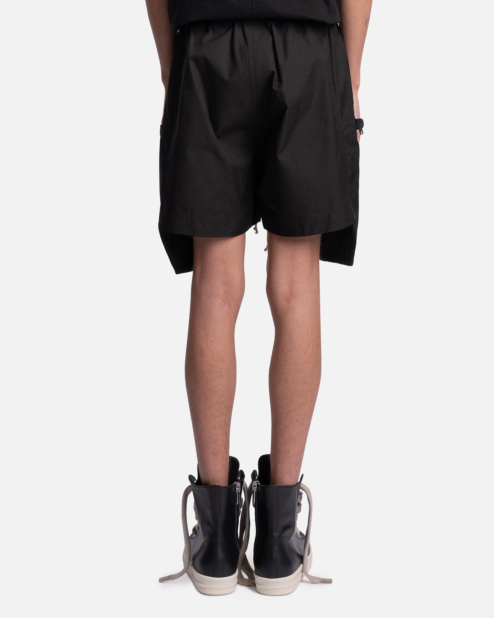Rick Owens Men's Shorts Bauhaus Boxers in Black