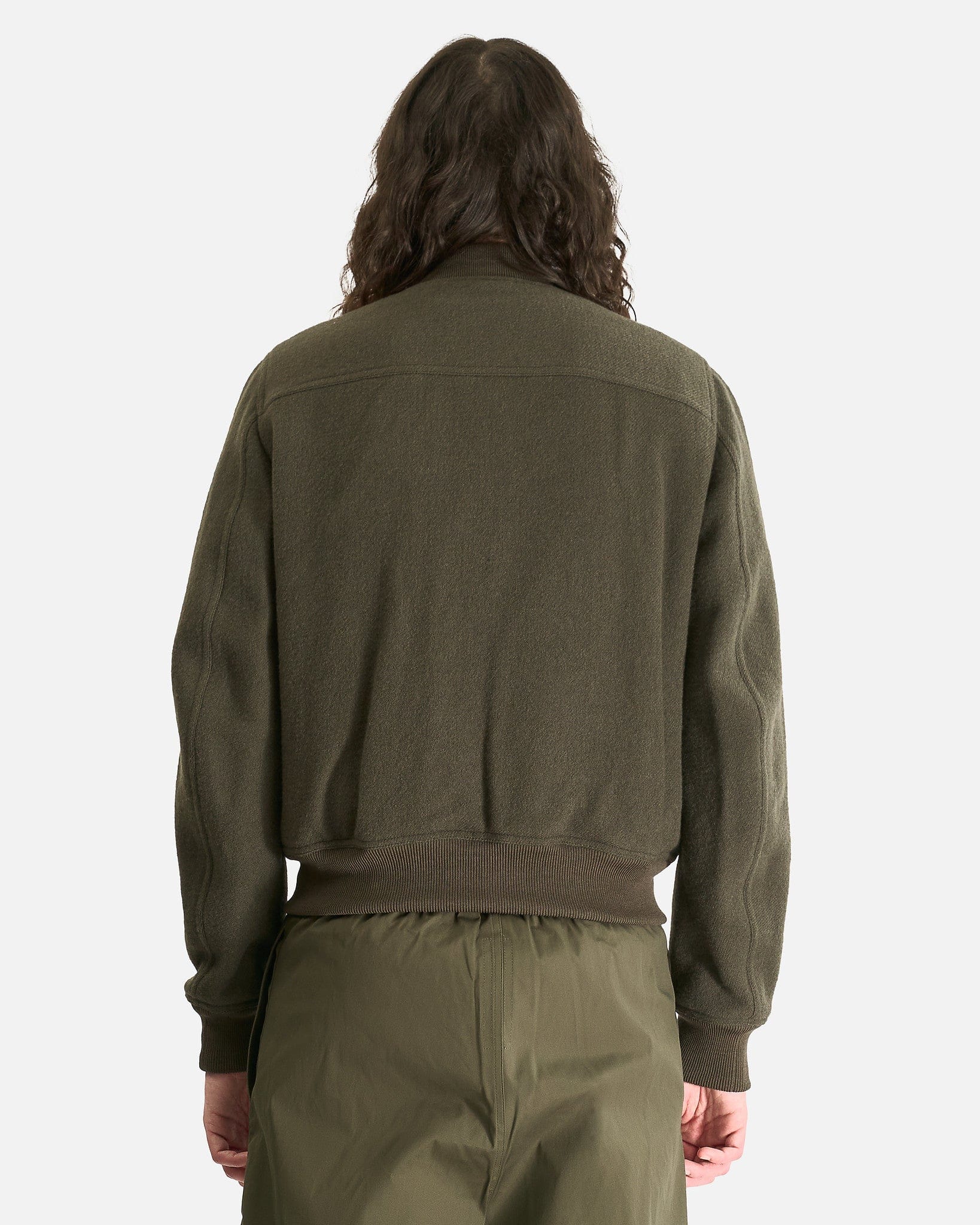 Rick Owens Men's Jackets Bauhaus Flight in Bosco