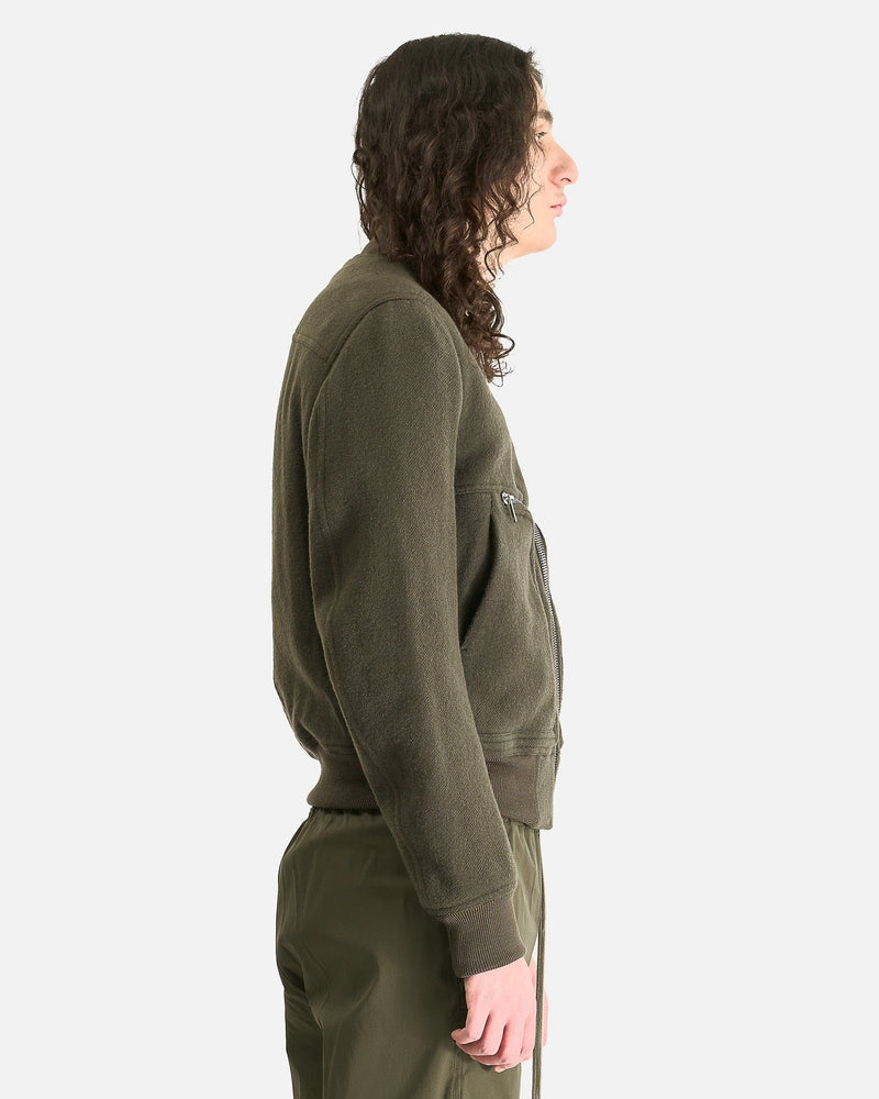 Rick Owens Men's Jackets Bauhaus Flight in Bosco