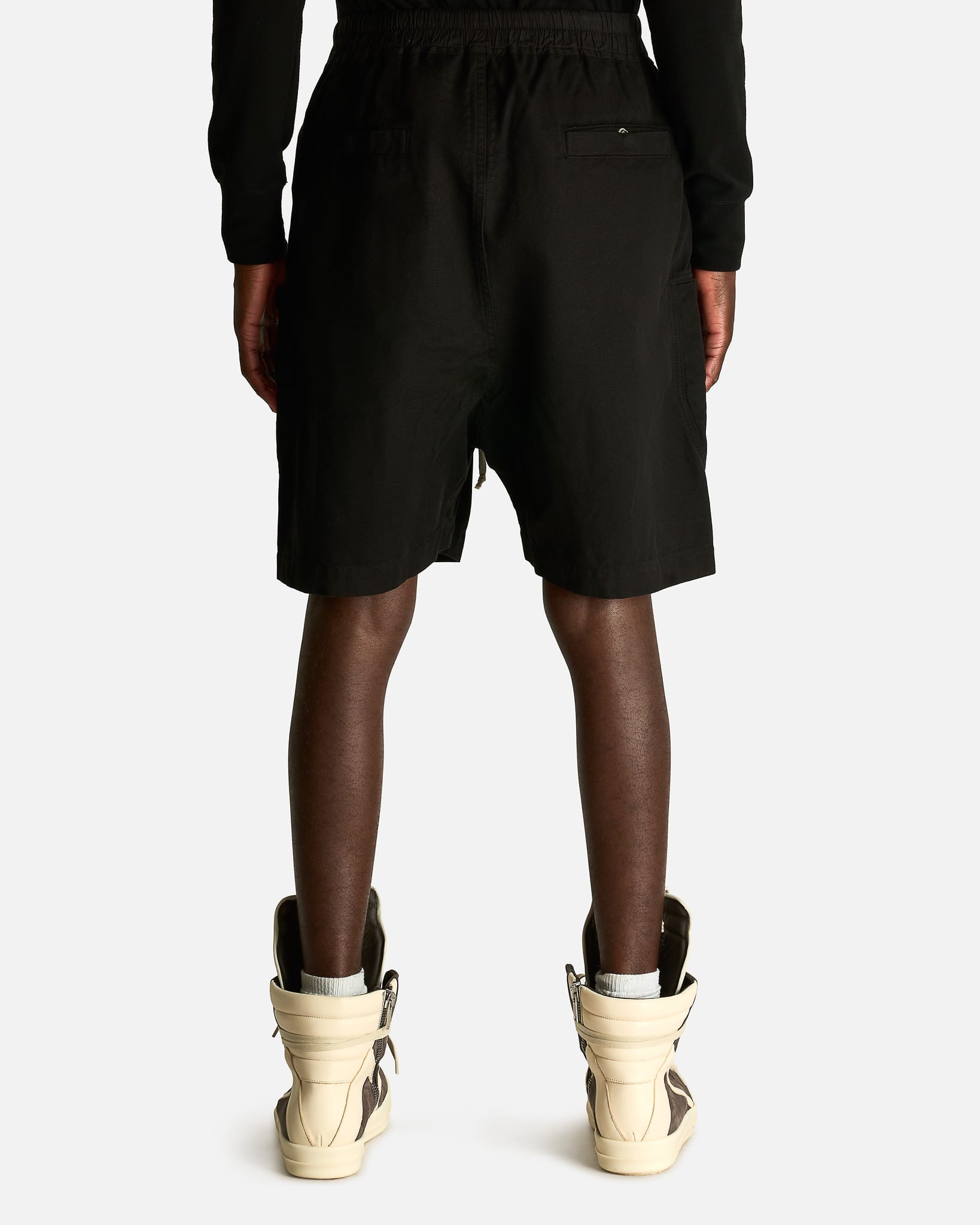 Rick Owens DRKSHDW Bauhaus Pods バウハウス XS Rick Owens DRKSHDW Bauhaus Pods Shorts Black メンズ - JP