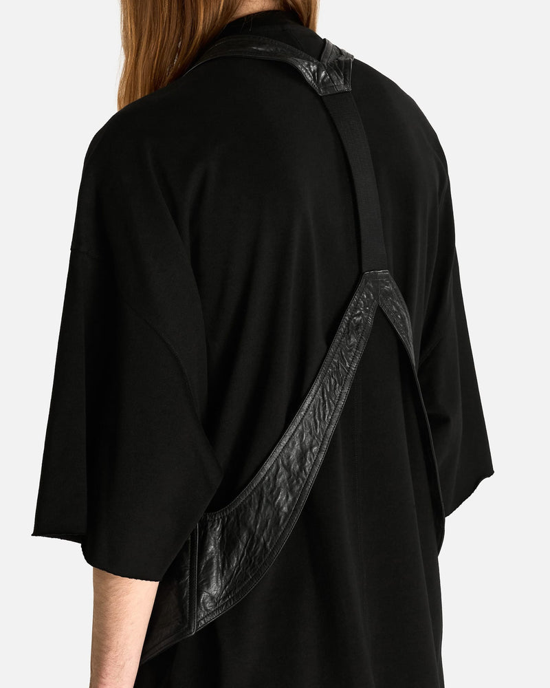 Rick Owens Men's Jackets Bauhaus Vest in Black