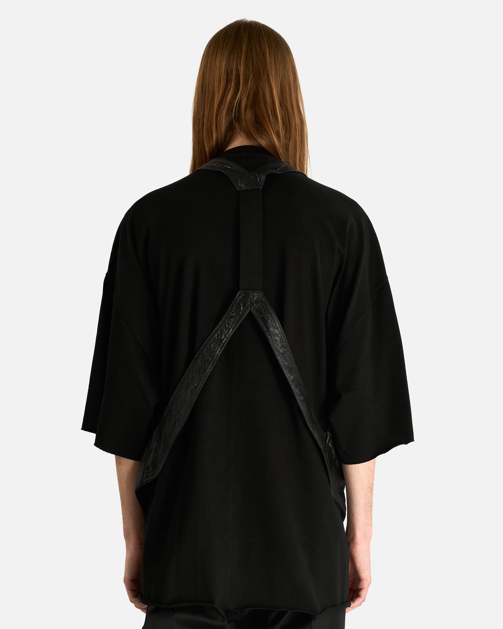 Rick Owens Men's Jackets Bauhaus Vest in Black