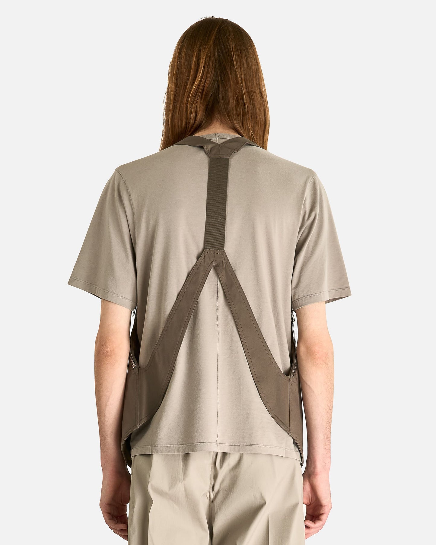 Rick Owens Men's Jackets Bauhaus Vest in Dust